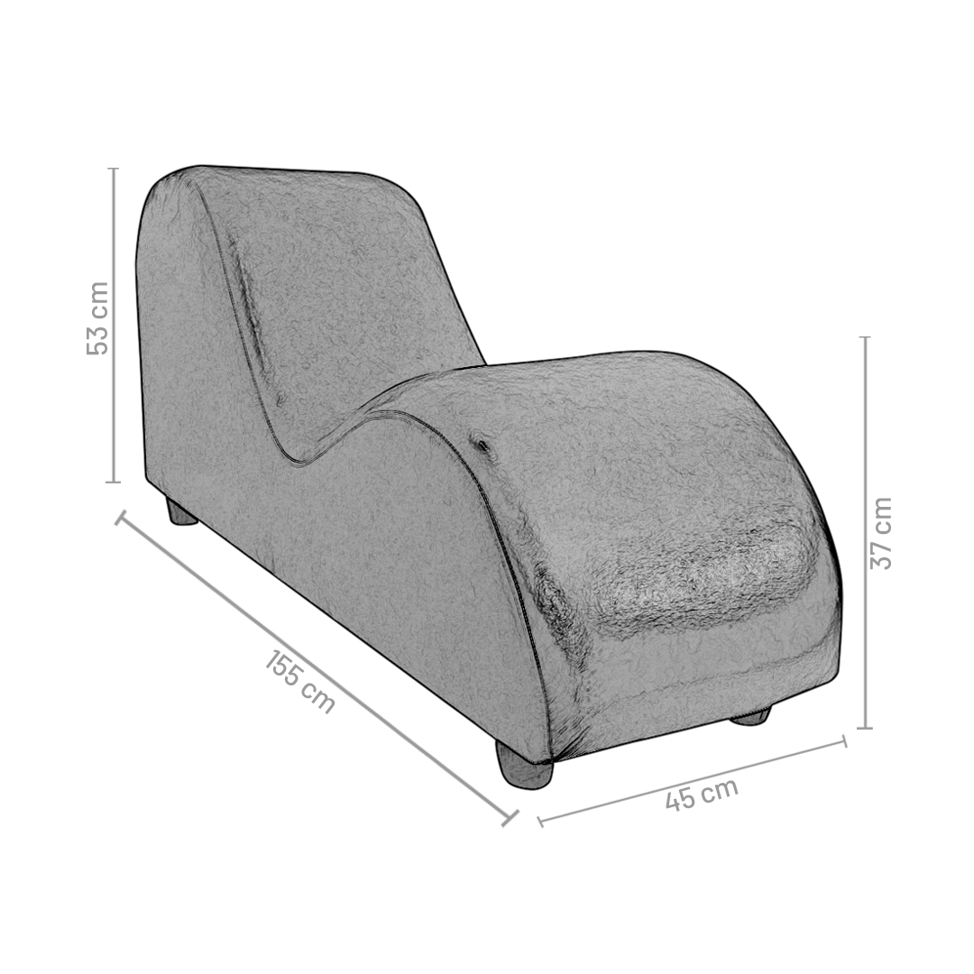 Sillón Tántrico PU Negro